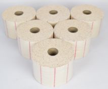 Six rolls of Guguluza military gun cleaning patch roll, all unused in original packaging.