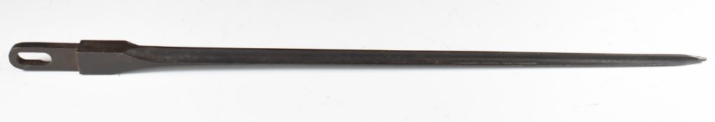Three edge 31cm bayonet blade marked PS and CA. PLEASE NOTE:- Before bidding please ensure that