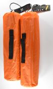 Two McCalifornia Bachaur self inflating shooting mats, both unused in original bags.