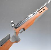 Anschutz LG Match 380 .177 target air rifle with adjustable sights, trigger, comb and butt plate and
