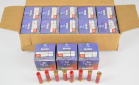 Three hundred and twenty five .410 SAGA 14g 6 shot shotgun cartridges, all in original boxes. PLEASE