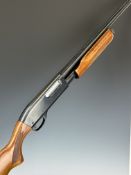 Remington 870 Wingmaster 3-shot pump-action shotgun with chequered semi-pistol grip and forend,