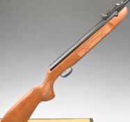 Weihrauch HW99S .177 air rifle with textured semi-pistol grip and adjustable trigger, NVSN.