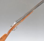 Ugartechea for Parker-Hale 20 bore side by side shotgun with chequered grip and forend, double