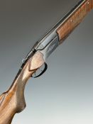 Tula Russian 12 bore over and under ejector shotgun with cocking indicators, engraved locks,