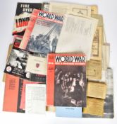 Collection of WW2 HMSO publications for Home Front and campaigns including How Hitler Made The