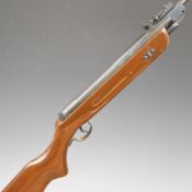 Westlake .22 air rifle with semi-pistol grip and adjustable sights, serial number 110319174.