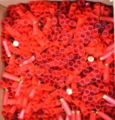 Two thousand 12 bore primed FAM Italian plastic shotgun cases