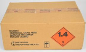 Two-hundred-and-fifty 12 bore Fiocchi Pigeon 32 Evo 32g 6 shot shotgun cartridges, all in original