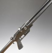 FX Dreamline .22 PCP air rifle with textured pistol grip, composite stock, 18-shot magazine and