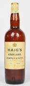 Haig's Gold Label Blended Scotch Whisky, 70 proof, likely 70cl but not marked. PLEASE NOTE ALL
