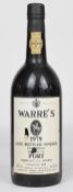 Warre's 1979 LBV Port, bottled 1984, 75cl. PLEASE NOTE ALL ALCOHOL & TOBACCO ITEMS ARE SUBJECT TO