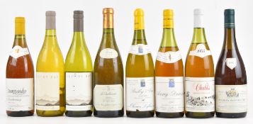 Eight bottles of vintage white wine to include Olivier Leflaive Rully 1st Cru Les Clous 1997,