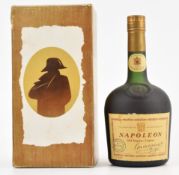 Courvoisier Napoleon Old Liqueur Cognac, 70% proof, in Napoleon box. PLEASE NOTE ALL ALCOHOL &
