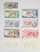 Two Northern Ireland 1978 SPECIMEN banknote sets, comprising Provincial Bank of Ireland £1, £5