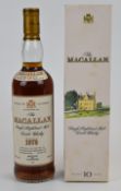 The Macallan 18 Years Old Single Highland Malt Scotch Whisky, 1978, 43% vol, 70cl, in original
