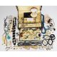 A collection of jewellery including vintage earrings, silver earrings, two silver rings, and a - Image 2 of 2