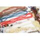 A collection of costume jewellery including beaded necklaces, pearl earrings, pheasant brooch, - Image 5 of 9