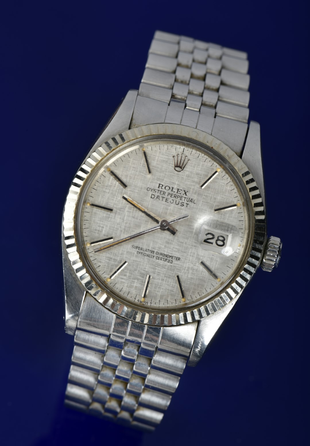 Rolex Oyster Perpetual Datejust gentleman's automatic wristwatch ref. 16014 with date aperture, - Image 3 of 4