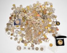 High grade world coinage including many in uncirculated condition