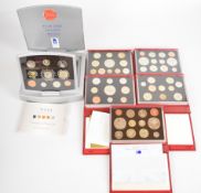 Royal Mint issues including 2000 Millennium Executive proof set and Deluxe proof sets 2002, 2003,
