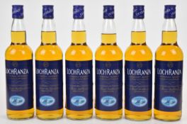 Six bottles of Arran Distillers Loch Ranza Founders' Reserve Scotch Whisky, 40% vol, 70cl. PLEASE