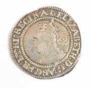 1572 Elizabeth I silver hammered sixpence, third and fourth issues 1561-1577