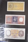 Collection of approximately 180 banknotes from South America, Central America and the Caribbean in
