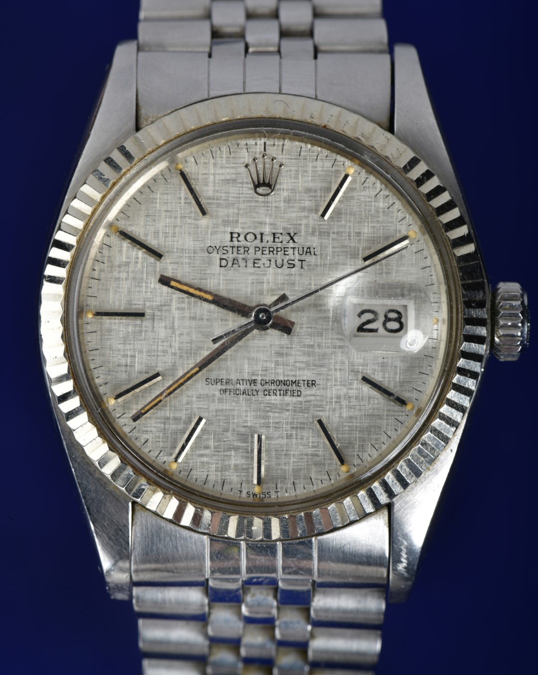 Rolex Oyster Perpetual Datejust gentleman's automatic wristwatch ref. 16014 with date aperture, - Image 2 of 4