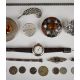 A collection of silver and white metal jewellery including watch with enamel dial, agate brooch, - Image 3 of 4