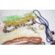 A collection of costume jewellery including beaded necklaces, pearl earrings, pheasant brooch, - Image 8 of 9