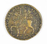 1690 James II gun money crown