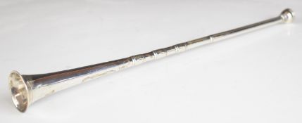 Goldsmiths & Silversmiths Co Ltd George V hallmarked silver novelty miniature post or hunting