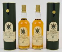 The Macallan distillery 'Hart Brothers Finest Collection' 25 year old Single Malt Scotch Whisky,
