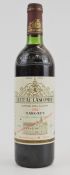 Chateau Lascombes Grand Cru Classé, 1982 Margaux, 13% vol, 75cl. PLEASE NOTE ALL ALCOHOL & TOBACCO