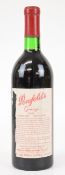 Penfolds Grange Bin 95 Shiraz 1980 vintage, bottled in 1982,12.5% vol, 75cl. PLEASE NOTE ALL ALCOHOL