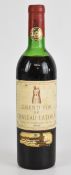Grand Vin de Chateau Latour Premier Grand Cru Classé 1968, 75cl. PLEASE NOTE ALL ALCOHOL & TOBACCO