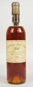 Chateau Rieussec 1er Grand Cru Sauternes 1962. PLEASE NOTE ALL ALCOHOL & TOBACCO ITEMS ARE SUBJECT