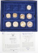 Twenty one Canada and United States of America silver coins to include maple leaf, 19th century