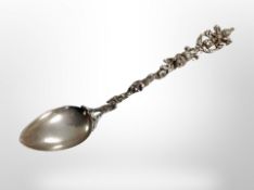 A silver spoon