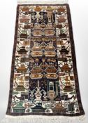 An Afghan war rug, circa 1980's,