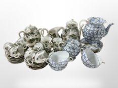 A Japanese eggshell porcelain coffee service,