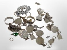 A group of costume jewellery