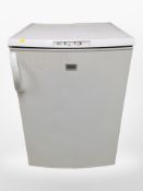 A Zanussi underbench freezer