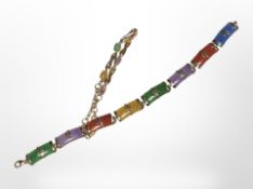 Two modern Chinese jade bracelets