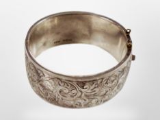 A silver bangle