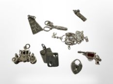 A quantity of charms