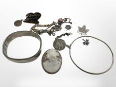 A group of costume jewellery,
