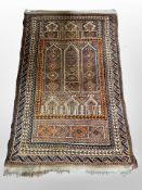A Balouch prayer rug, Afghanistan,