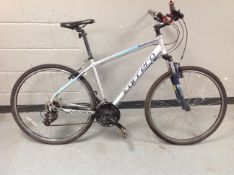 A Carrera Crossfire road bike,